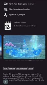 A player, stumbling upon some new images in the PlayStation Store (Image via FB/Axiosiust)